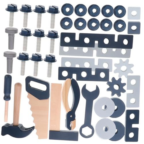 BRIGHTFUFU 1Satz Holz Werkzeugkoffer Set für Lernspielzeug Kreativität und Hand Auge Koordination für Jungen und Mädchen Ab Jahren aus Stabilem Holz BRIGHTFUFU 1Satz Holz Werkzeugkoffer Set für Lernspielzeug Kreativität und Hand Auge Koordination für Jungen und Mädchen Ab Jahren aus Stabilem Holz von BRIGHTFUFU
