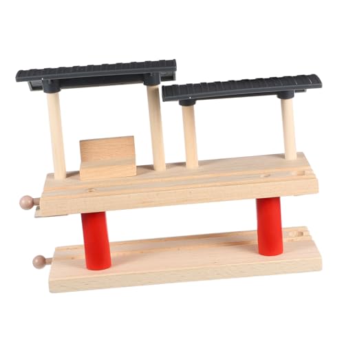 BRIGHTFUFU 1Satz Holzspielbahnsteig Für Doppelstöckiges Bahnsteigmodell Hölzernes Zugspielzeug Zubehör Fördert Frühes Lernen Und Kreativität Kompatibel Mit Spielzeugsystemen BRIGHTFUFU 1Satz Holzspielbahnsteig Für Doppelstöckiges Bahnsteigmodell Hölzernes Zugspielzeug Zubehör Fördert Frühes Lernen Und Kreativität Kompatibel Mit Spielzeugsystemen von BRIGHTFUFU