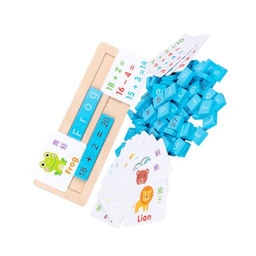 BRIGHTFUFU 1Satz Kinderspielzeug Holzbuchstaben Lernspielzeug für Vorschulkinder Kreatives und Fördert Alphabetische Lernen Sprachentwicklung Blaues Design BRIGHTFUFU 1Satz Kinderspielzeug Holzbuchstaben Lernspielzeug für Vorschulkinder Kreatives und Fördert Alphabetische Lernen Sprachentwicklung Blaues Design von BRIGHTFUFU