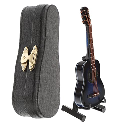 BRIGHTFUFU 1Satz Miniaturgitarre Modell aus Holz Klassische Gitarre Dekoration für Puppenhaus Geschenkidee für Musikliebhaber und Sammler Langlebig und Realistisch von BRIGHTFUFU