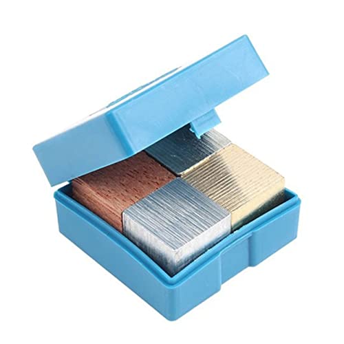 BRIGHTFUFU 1Satz Physik Experimentierwürfel Aus Kupfer Aluminium Und Holz Für Unterricht Für Naturwissenschaftliche Projekte Und Experimente Der Schule von BRIGHTFUFU