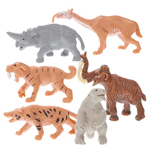 BRIGHTFUFU 1Satz Realistischen Prähistorischen Tiermodellen für Schulunterrichtshilfe Wiederverwendbare Kunststofffiguren für Wissenschaftsexperimente und Kreative BRIGHTFUFU 1Satz Realistischen Prähistorischen Tiermodellen für Schulunterrichtshilfe Wiederverwendbare Kunststofffiguren für Wissenschaftsexperimente und Kreative von BRIGHTFUFU