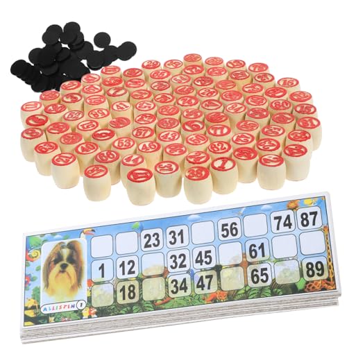 BRIGHTFUFU 1Satz Russisches Lotto Spielset aus Holz mit Bingokarten für Familienpartys Tragbares Brettspiel für Erwachsene für Spielabende und Soziale Interaktionen BRIGHTFUFU 1Satz Russisches Lotto Spielset aus Holz mit Bingokarten für Familienpartys Tragbares Brettspiel für Erwachsene für Spielabende und Soziale Interaktionen von BRIGHTFUFU