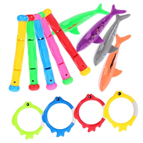 BRIGHTFUFU 1Satz Tauchspielzeug für Teiliges mit Tauchstöcken Ringen für Sommer Sichere und Langlebige Poolspielzeuge zum Tauchen Wasser BRIGHTFUFU 1Satz Tauchspielzeug für Teiliges mit Tauchstöcken Ringen für Sommer Sichere und Langlebige Poolspielzeuge zum Tauchen Wasser von BRIGHTFUFU