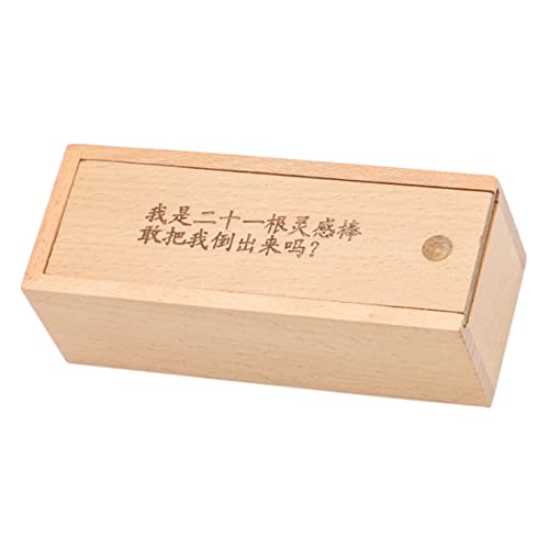 BRIGHTFUFU 1Satz Teiliger Holzspielzeug Iq Testrätsel für Gehirntraining Herausforderndes Hirnteaser Puzzle für Erwachsene Fördert Geschicklichkeit und Koordination Lernspielzeug BRIGHTFUFU 1Satz Teiliger Holzspielzeug Iq Testrätsel für Gehirntraining Herausforderndes Hirnteaser Puzzle für Erwachsene Fördert Geschicklichkeit und Koordination Lernspielzeug von BRIGHTFUFU