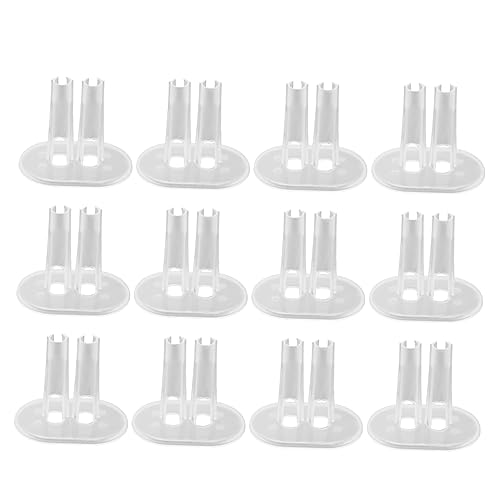 BRIGHTFUFU 1Satz Teiliges Puppenständer aus Kunststoff für Puppenhalterung von Transparenter Halter für Puppen für Spielzeugaufbewahrung und Displays von BRIGHTFUFU