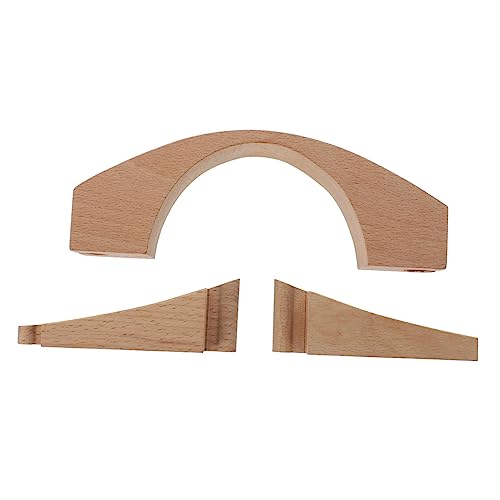 BRIGHTFUFU 1Stück Holzeisenbahn Brücke aus Hochwertigem Holz Erweiterbares Bahngleis Zubehör für Kreative Spielwelten Einfach zu Montieren und für Geburtstage BRIGHTFUFU 1Stück Holzeisenbahn Brücke aus Hochwertigem Holz Erweiterbares Bahngleis Zubehör für Kreative Spielwelten Einfach zu Montieren und für Geburtstage von BRIGHTFUFU