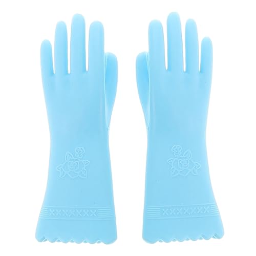 BRIGHTFUFU 1paar Miniatur Handschuhe Für Puppenhaus Realistische Requisiten Für Kreative Spielwelten Spielzeugzubehör Für Miniaturlayouts Und Puppenhaus-Dekoration von BRIGHTFUFU