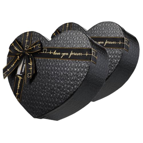 BRIGHTFUFU 2 Stück Herzmodellierung Geschenkbox Verpackungsbox Pralinenschachtel Leere Herzförmige Schmuckschatulle Valentinstag Blumenbox Papier Blumenarrangements Box BRIGHTFUFU 2 Stück Herzmodellierung Geschenkbox Verpackungsbox Pralinenschachtel Leere Herzförmige Schmuckschatulle Valentinstag Blumenbox Papier Blumenarrangements Box von BRIGHTFUFU
