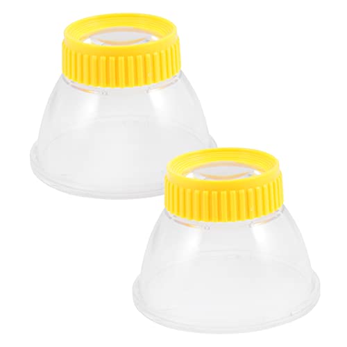 BRIGHTFUFU 2 Stück Insekten Beobachtungsbox mit Vergrößerung für Schulprojekte und Naturerkundungen Fördert Konzentration und Beobachtungsgabe BRIGHTFUFU 2 Stück Insekten Beobachtungsbox mit Vergrößerung für Schulprojekte und Naturerkundungen Fördert Konzentration und Beobachtungsgabe von BRIGHTFUFU