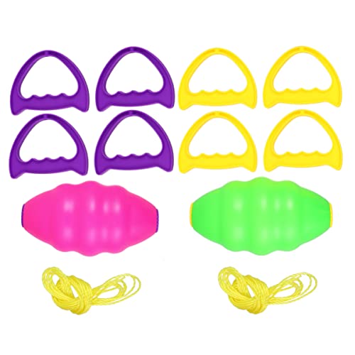 BRIGHTFUFU 2 Stück Interaktiver Shuttle Ball für Outdoor zur Stärkung der Armkraft und Hand Augen Koordination Grün BRIGHTFUFU 2 Stück Interaktiver Shuttle Ball für Outdoor zur Stärkung der Armkraft und Hand Augen Koordination Grün von BRIGHTFUFU