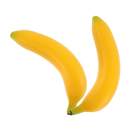 BRIGHTFUFU Lernspielzeug Für Kleinkinder 2er-Pack Bananen-Requisiten-musikinstrumente Für Babys Zur Der Feinmotorik von BRIGHTFUFU