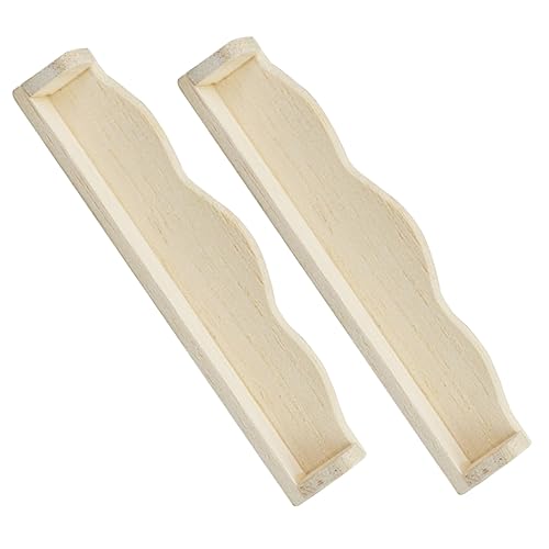BRIGHTFUFU 2 Stück Miniatur Holz Wandregal Kleines Wandregal für Puppenhaus Praktische Mini Wandaufbewahrung Dekoratives Möbelmodell für DIY und Puppenhaus Zubehör Naturbelassen Leicht und BRIGHTFUFU 2 Stück Miniatur Holz Wandregal Kleines Wandregal für Puppenhaus Praktische Mini Wandaufbewahrung Dekoratives Möbelmodell für DIY und Puppenhaus Zubehör Naturbelassen Leicht und von BRIGHTFUFU