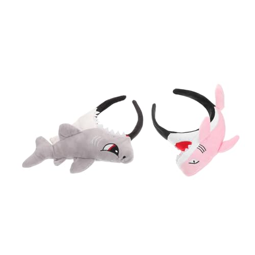 BRIGHTFUFU 2 Stück Plüsch Fisch Stirnband Niedliches Tier Haarreif Leichtes Flexibles Kopfband für Erwachsene Bequeme Verstellbare Kopfbedeckung für Party und Kostüm BRIGHTFUFU 2 Stück Plüsch Fisch Stirnband Niedliches Tier Haarreif Leichtes Flexibles Kopfband für Erwachsene Bequeme Verstellbare Kopfbedeckung für Party und Kostüm von BRIGHTFUFU