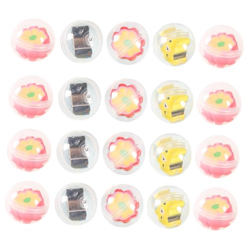 BRIGHTFUFU 20 Stück Gacha-Ball party für für toys for kinderspielzeug spielzeuge Bleistiftanhänger aus Silikon Bleistiftaufsatz für Kieselgel BRIGHTFUFU 20 Stück Gacha-Ball party für für toys for kinderspielzeug spielzeuge Bleistiftanhänger aus Silikon Bleistiftaufsatz für Kieselgel von BRIGHTFUFU