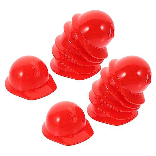 BRIGHTFUFU 20 Stück Mini-bauhut Schutz Miniatur Für Erwachsene Größe Hüte Mit Klein Party Schützend Gepolstert Puppe Hardhats Mini-helme Anstoßkappe Haustier Rot Plastik BRIGHTFUFU 20 Stück Mini-bauhut Schutz Miniatur Für Erwachsene Größe Hüte Mit Klein Party Schützend Gepolstert Puppe Hardhats Mini-helme Anstoßkappe Haustier Rot Plastik von BRIGHTFUFU
