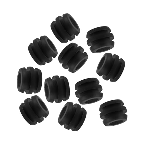 BRIGHTFUFU 20 Stück Teiliges Gummi stoßdämpfer für Tischfußball Geräuschreduzierende Kicker Ersatzteile Präzise Positionierende Fußballtisch Lager für und Gesellige Runden von BRIGHTFUFU