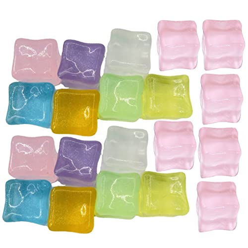 BRIGHTFUFU 20stücke Luminous Fake Ice Cubes Wiederverwendbare Kunststoffeiswürfel Für Partydekoration Fotografie Und Cosplay Realistische Künstliche Eiswürfel Für Festliche Anlässe BRIGHTFUFU 20stücke Luminous Fake Ice Cubes Wiederverwendbare Kunststoffeiswürfel Für Partydekoration Fotografie Und Cosplay Realistische Künstliche Eiswürfel Für Festliche Anlässe von BRIGHTFUFU
