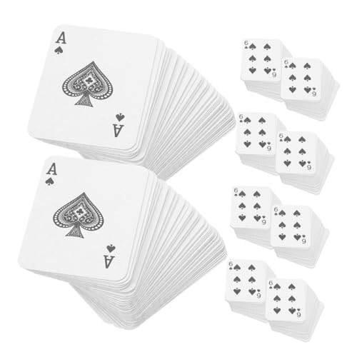 BRIGHTFUFU 24 Sätze Mini Spielkarten Pack Tragbar Kompakt Für Reise Und Unterwegs Lustiges Kartenspiel Für Erwachsene Und Spaßiges Kartenspiel Kit BRIGHTFUFU 24 Sätze Mini Spielkarten Pack Tragbar Kompakt Für Reise Und Unterwegs Lustiges Kartenspiel Für Erwachsene Und Spaßiges Kartenspiel Kit von BRIGHTFUFU