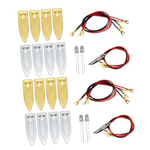BRIGHTFUFU 2Sätze Kupfer Elektrodenstreifen Experimentelles Zubehör für Fruchtbatterien DIY Wissenschaftsprojekt für Material für Physik und Chemieunterricht BRIGHTFUFU 2Sätze Kupfer Elektrodenstreifen Experimentelles Zubehör für Fruchtbatterien DIY Wissenschaftsprojekt für Material für Physik und Chemieunterricht von BRIGHTFUFU