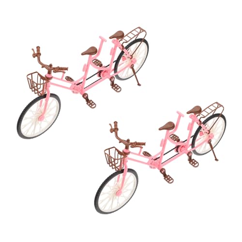 BRIGHTFUFU 2Stücke Fahrräder für Kreatives mit Sitzen Simulationsrad für Puppen und Kinderzimmer Dekoration für Spielzeugliebhaber und Puppenzubehör BRIGHTFUFU 2Stücke Fahrräder für Kreatives mit Sitzen Simulationsrad für Puppen und Kinderzimmer Dekoration für Spielzeugliebhaber und Puppenzubehör von BRIGHTFUFU