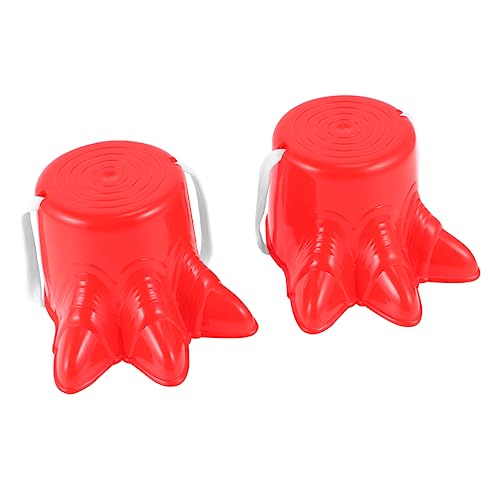 BRIGHTFUFU 2Stücke Stelzen Schuhe für Rote Klaue Balance Outdoor Sport für Gleichgewichtstraining und Aktivitäten für Spielplatz und Kindergarten BRIGHTFUFU 2Stücke Stelzen Schuhe für Rote Klaue Balance Outdoor Sport für Gleichgewichtstraining und Aktivitäten für Spielplatz und Kindergarten von BRIGHTFUFU
