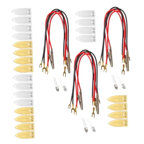 BRIGHTFUFU 3 Sätze Stem Wissenschafts experimentierkasten DIY Fruchtbatterie Kit mit Leitfähigen Streifen für Physik Elektrizität Projekt Lernspielzeug für Schüler und Eltern von BRIGHTFUFU