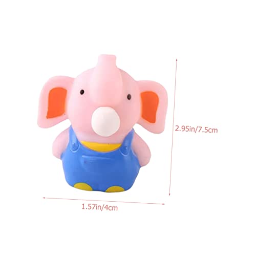 BRIGHTFUFU 3 Stück Elefant Squeeze Toys Stressabbau für Tragbare Anti Stress Kuscheltiere mit Bubble Effekt Lustige Partyspielzeuge Rosa von BRIGHTFUFU