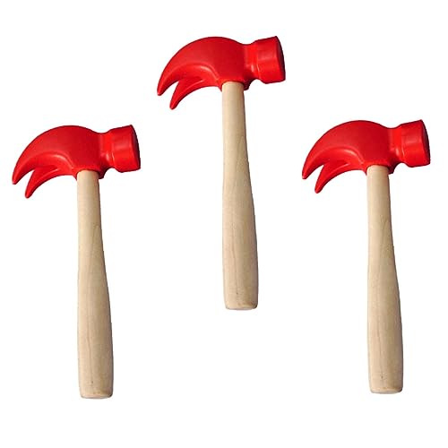 BRIGHTFUFU 3 Stücke simulierter Kleiner Holzhammer -Rasenmäher Hämmer Hammer kinderbeschäftigung Toys Holzhammer für Simulationsspielzeug hölzern rot BRIGHTFUFU 3 Stücke simulierter Kleiner Holzhammer -Rasenmäher Hämmer Hammer kinderbeschäftigung Toys Holzhammer für Simulationsspielzeug hölzern rot von BRIGHTFUFU