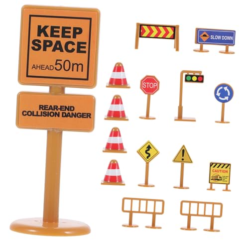 BRIGHTFUFU 30 Stück Mini Verkehrsschilder Set für Teiliges mit Aufklebern für Kreatives und Lernen über Verkehrszeichen Robust und Lehrreich Ergänzung für Spielzeugautos BRIGHTFUFU 30 Stück Mini Verkehrsschilder Set für Teiliges mit Aufklebern für Kreatives und Lernen über Verkehrszeichen Robust und Lehrreich Ergänzung für Spielzeugautos von BRIGHTFUFU