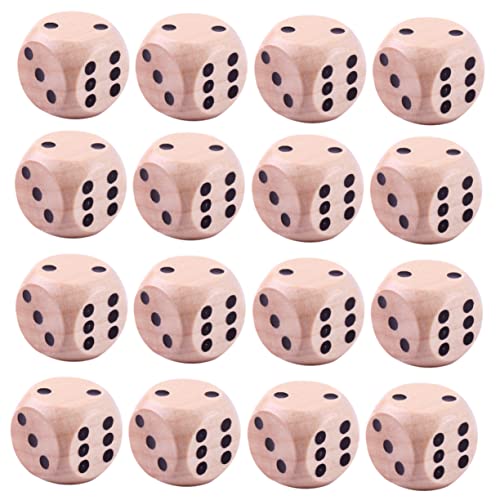 BRIGHTFUFU 30 Stück Punktwürfel Aus Holz Spiel Kunstwürfel Q-Less-wortwürfel Kneipenwürfel Unterhaltungswürfel Aus Holz Lustige Holzwürfel Kreative Punktewürfel Zeigen Würfel Hölzern BRIGHTFUFU 30 Stück Punktwürfel Aus Holz Spiel Kunstwürfel Q-Less-wortwürfel Kneipenwürfel Unterhaltungswürfel Aus Holz Lustige Holzwürfel Kreative Punktewürfel Zeigen Würfel Hölzern von BRIGHTFUFU