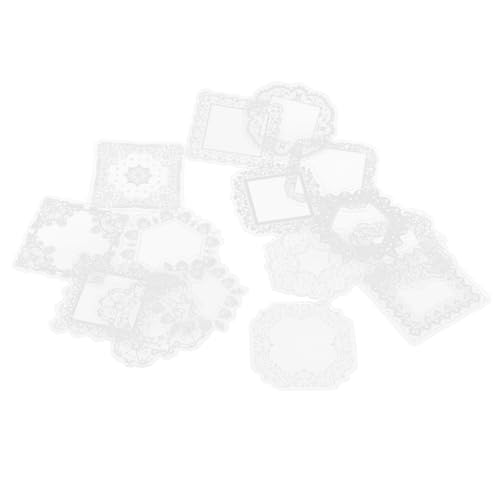 BRIGHTFUFU Scrapbook-Set 30-teilig Spitzen-Tagebuch-Aufkleber Vintage-Scrapbooking-randdekorationen Für Lesezeichen Süße Fotokarten BRIGHTFUFU Scrapbook-Set 30-teilig Spitzen-Tagebuch-Aufkleber Vintage-Scrapbooking-randdekorationen Für Lesezeichen Süße Fotokarten von BRIGHTFUFU
