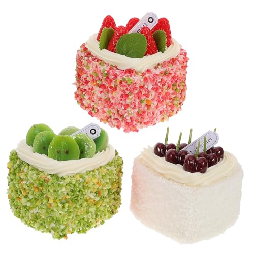 BRIGHTFUFU 3St Kuchen-Modell Kuchen Modell Herz Kuchen Essbare Deko Kuchen Kunstkuchen Künstliche Früchte Kuchen Küchenrequisite Kuchen-Requisiten Simulation Essen Dessert Hartschaum BRIGHTFUFU 3St Kuchen-Modell Kuchen Modell Herz Kuchen Essbare Deko Kuchen Kunstkuchen Künstliche Früchte Kuchen Küchenrequisite Kuchen-Requisiten Simulation Essen Dessert Hartschaum von BRIGHTFUFU