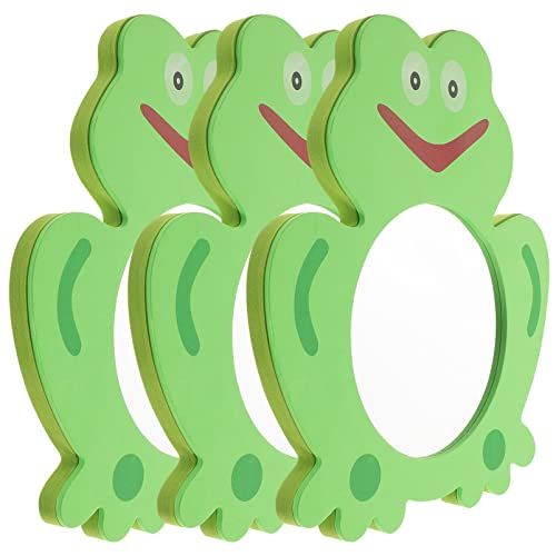 BRIGHTFUFU 3Stücke Badspielzeug für Cartoon Froschform Spiegelspielzeug aus Badespielzeug Intellektuellen Entwicklung für Badewanne BRIGHTFUFU 3Stücke Badspielzeug für Cartoon Froschform Spiegelspielzeug aus Badespielzeug Intellektuellen Entwicklung für Badewanne von BRIGHTFUFU