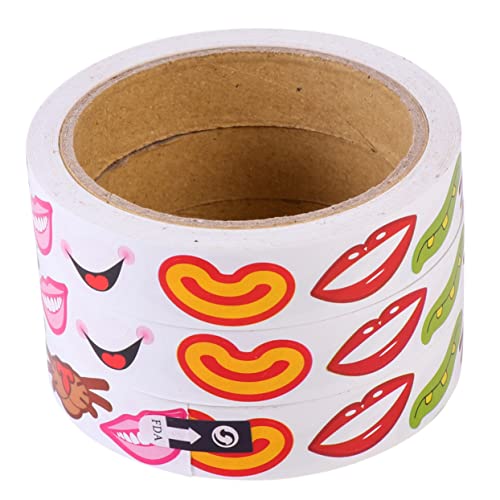 BRIGHTFUFU 3Stücke Selbstklebende Mundaufkleber Für DIY Cartoon Etiketten Für Kreative Bastelprojekte Für Scrapbooking Und Kreative Aktivitäten BRIGHTFUFU 3Stücke Selbstklebende Mundaufkleber Für DIY Cartoon Etiketten Für Kreative Bastelprojekte Für Scrapbooking Und Kreative Aktivitäten von BRIGHTFUFU