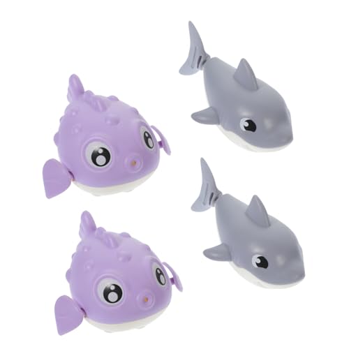 BRIGHTFUFU Aufziehbare Badespielzeuge Für Kleinkinder Lustige Farbenfrohe Tiere Hai & Kugelfisch Wasserspielzeug Für Die Badewanne Und Den Pool Ideales Badespielzeug Für BRIGHTFUFU Aufziehbare Badespielzeuge Für Kleinkinder Lustige Farbenfrohe Tiere Hai & Kugelfisch Wasserspielzeug Für Die Badewanne Und Den Pool Ideales Badespielzeug Für von BRIGHTFUFU