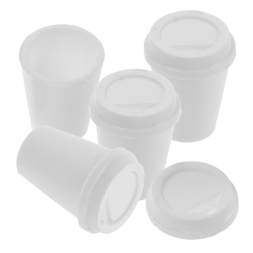 BRIGHTFUFU 4 Stück Miniaturkaffee Tassen für Puppenhäuser Süße Kleine Kunststoffbecher für Espresso Zubehörteile für Miniatur Szenen und Bastelprojekte BRIGHTFUFU 4 Stück Miniaturkaffee Tassen für Puppenhäuser Süße Kleine Kunststoffbecher für Espresso Zubehörteile für Miniatur Szenen und Bastelprojekte von BRIGHTFUFU