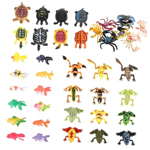 BRIGHTFUFU 40 Stück Unterwassermodell Krabbenmodell Aquarium Filet Mini-schildkrötenstatuen Tank Figuren Strand Tierdekoration Meerestierschmuck Meerestierdekor Plastik BRIGHTFUFU 40 Stück Unterwassermodell Krabbenmodell Aquarium Filet Mini-schildkrötenstatuen Tank Figuren Strand Tierdekoration Meerestierschmuck Meerestierdekor Plastik von BRIGHTFUFU