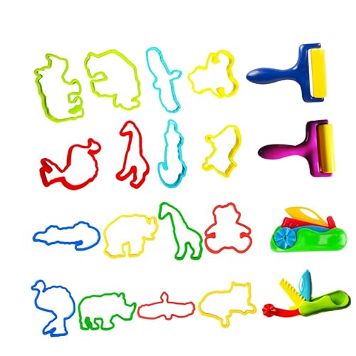 BRIGHTFUFU 42 Stücke Farbige Werkzeuge aus Ton tonformen selber Machen Colorful BRIGHTFUFU 42 Stücke Farbige Werkzeuge aus Ton tonformen selber Machen Colorful von BRIGHTFUFU