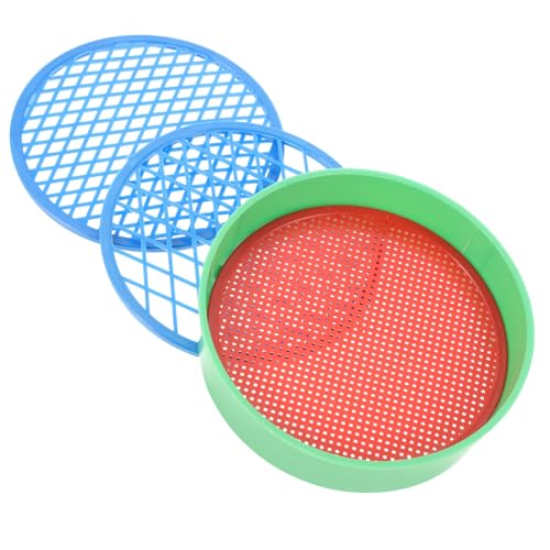 BRIGHTFUFU 4Stücke Handheld Sandsiebe Sandsiebspielzeuge Für Strand Und Sandkastenaktivitäten Robustes Plastik Fördert Kreativität Und Spielspaß BRIGHTFUFU 4Stücke Handheld Sandsiebe Sandsiebspielzeuge Für Strand Und Sandkastenaktivitäten Robustes Plastik Fördert Kreativität Und Spielspaß von BRIGHTFUFU