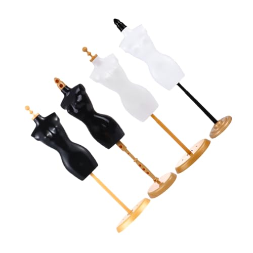 BRIGHTFUFU 4Stücke Puppen Kleiderständer Für DIY Zubehör Mannequins Für Puppenbekleidung Vielseitige Puppenregale Für Puppen BRIGHTFUFU 4Stücke Puppen Kleiderständer Für DIY Zubehör Mannequins Für Puppenbekleidung Vielseitige Puppenregale Für Puppen von BRIGHTFUFU