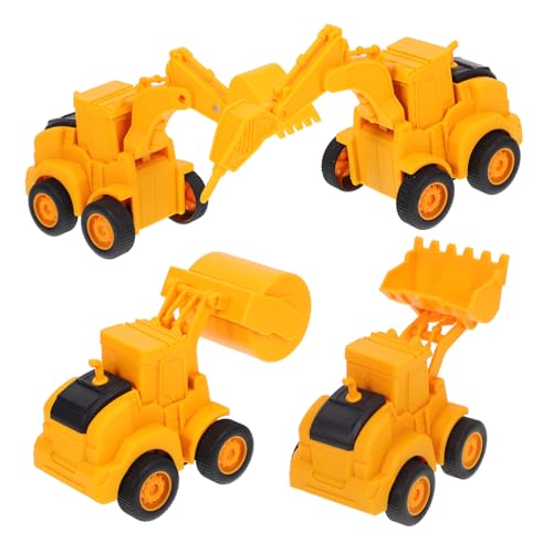 BRIGHTFUFU 4er Set Baustellenfahrzeuge Bagger Und Kipper Spielzeugautos Realistische Miniatur Modelle Für Jungen Konstruktionsspielzeug Für Kreative Spielstunden BRIGHTFUFU 4er Set Baustellenfahrzeuge Bagger Und Kipper Spielzeugautos Realistische Miniatur Modelle Für Jungen Konstruktionsspielzeug Für Kreative Spielstunden von BRIGHTFUFU