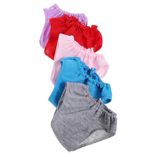 BRIGHTFUFU 5 Stück Teiliges Puppenunterwäsche aus Leichtem Strapazierfähigem Waschbar und Wiederverwendbar Farbenfrohe Puppenkleidung Zubehör für Fantasievolles Kinderspiel und Puppen BRIGHTFUFU 5 Stück Teiliges Puppenunterwäsche aus Leichtem Strapazierfähigem Waschbar und Wiederverwendbar Farbenfrohe Puppenkleidung Zubehör für Fantasievolles Kinderspiel und Puppen von BRIGHTFUFU