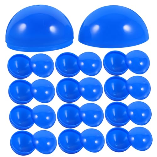 BRIGHTFUFU 50 Stück Runde Kapseln Leer Für Spielpartys 40 Mm Durchmesser Zeichnen Lustige Aktivität von BRIGHTFUFU