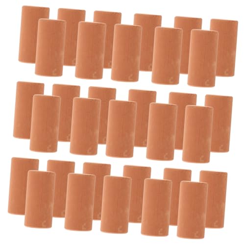 BRIGHTFUFU 50 Stück Simulierte Kleine Steine Riesige Blöcke Spielzeugladen Bauen Garten Ziegel Bausteine Künstlich Figuren Gebäude Platz Wand Dach Miniaturen Fliesen Modell Boden von BRIGHTFUFU