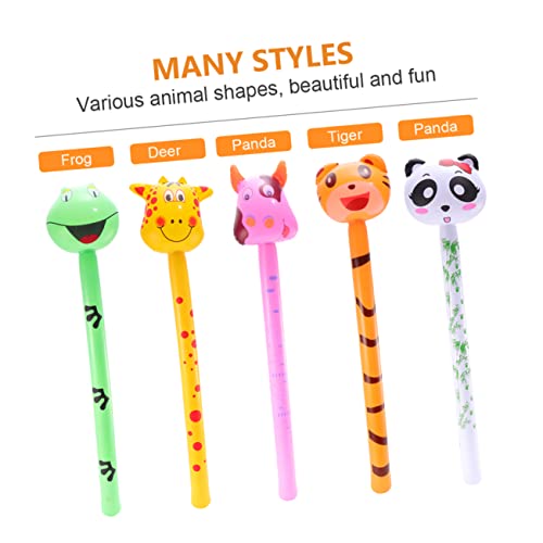 BRIGHTFUFU 5Stücke Aufblasbare Tier Spielzeuge für Lustige PVC Tier Sticks für Schnelles Aufblasen Sicheres Material Zufällige Designs Kuh Tiger Panda Hirsch BRIGHTFUFU 5Stücke Aufblasbare Tier Spielzeuge für Lustige PVC Tier Sticks für Schnelles Aufblasen Sicheres Material Zufällige Designs Kuh Tiger Panda Hirsch von BRIGHTFUFU