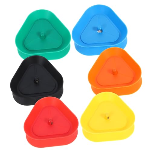 BRIGHTFUFU 6 Stück Kartenhalter Dreieck Hände Spiel Poker Geldbörse Inhaber Booster Berühren Bindemittel Münze Blinken Planke Anzeige Multi Platte Lastschrift Fahrkarte Mehrere Maschine Abs von BRIGHTFUFU