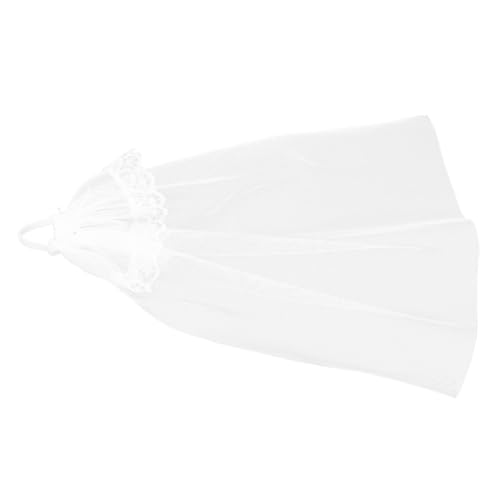 BRIGHTFUFU Puppen-Brautschleier-Set 6-teilig Kurzer Hochzeitsschleier Mit Schleife Für Puppen Und Puppenkostüme BRIGHTFUFU Puppen-Brautschleier-Set 6-teilig Kurzer Hochzeitsschleier Mit Schleife Für Puppen Und Puppenkostüme von BRIGHTFUFU