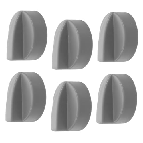 BRIGHTFUFU 6 Stück Teiliges Miniatur Gasherd Drehknöpfe Küchenherd Ersatzknöpfe aus Robustem Kunststoff Kindgerechte Einfache Installation Realistische Steuerung für Puppenhaus Spielgeräte von BRIGHTFUFU