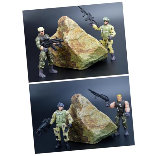 BRIGHTFUFU 6 Stück Teiliges Plastik Spezialkräfte Soldaten Kindgerechte Interaktive Militärmodelle Fördert Hand Auge koordination Realistische Figuren für Jungen und Mädchen Ab Jahren von BRIGHTFUFU